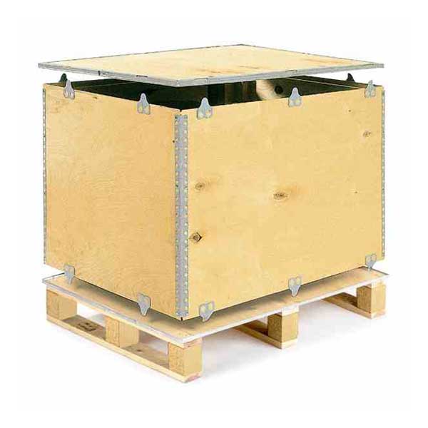 As caixas de contraplacado são ideais para qualquer tipo de envio e qualquer tipo de produto