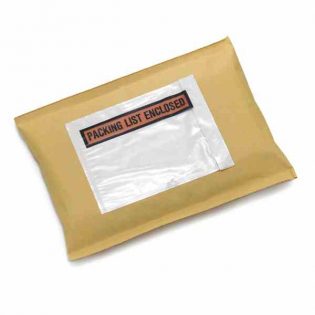 Os envelopes auto adesivos protegem a documentação da sujidade