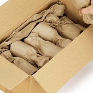 O rolo de papel kraft é o produto ideal para a embalagem de encomendas