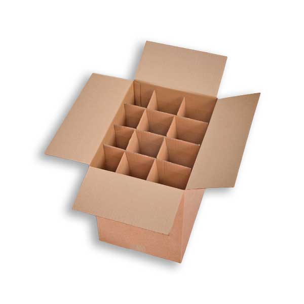 As caixas de cartão duplo com divisórias para garrafas são uma excelente solução para proteger as suas garrafas, quer para armazenamento e/ou transporte.