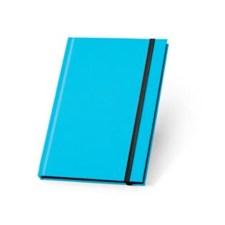 Bloco de notas A5 com capa rígida em PU fluorescente