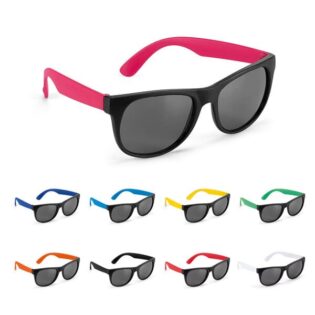 Óculos de sol em PP com acabamento fosco e com proteção 400 UV