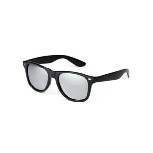 Óculos de sol em PC com lentes espelhadas e proteção 400 UV