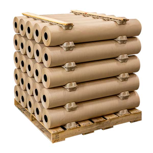 As divisórias para rolos são produzidas em fibra de papel e são muito úteis para garantirem a estabilidade durante o transporte/armazenamento