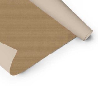 Papel de embrulho kraft disponível em várias cores, ideal para embalar os seus presentes
