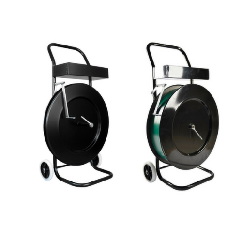 Porta bobines para cintas poliéster ou PET Exemplo