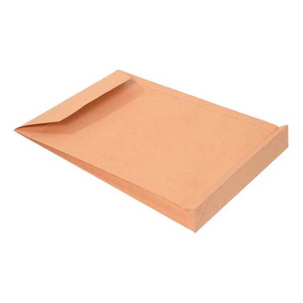 Os envelopes kraft com fole são ideais para enviar objetos mais espessos