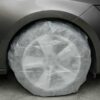 A capa em TNT para proteção de pneus é um produto que pode ser utilizado em fábricas de reparação automóvel