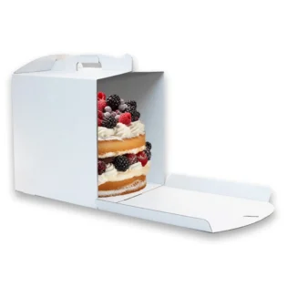 As caixas de cartão para bolos são destinadas à embalagem e armazenamento de bolos de aniversário, bolos de pastelaria ou bolos temáticos