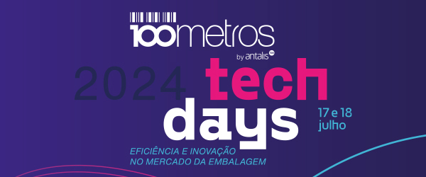 A 100 metros tech days irá decorrer nos dias 17 e 18 de julho na cidade do Porto, com demonstrações práticas de máquinas de embalagem.