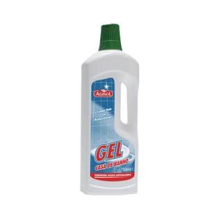 O Gel de Casa de Banho Agisol é um produto especialmente formulado para a limpeza profunda e eficaz de todas as superfícies da casa de banho.