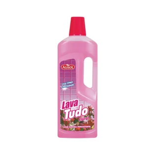 O Lava Tudo Agisol 1.5L Floral é um produto de limpeza multifuncional, concebido para proporcionar uma limpeza profunda e eficaz.