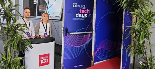 Nos dias 17 e 18 de julho realizamos no Porto a primeira edição da "100 metros tech days"!