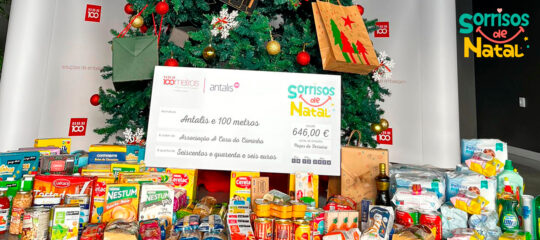 Este Natal, a 100 metros & Antalis uniram forças para apoiar a Associação A Casa do Caminho. A campanha solidária foi um verdadeiro sucesso