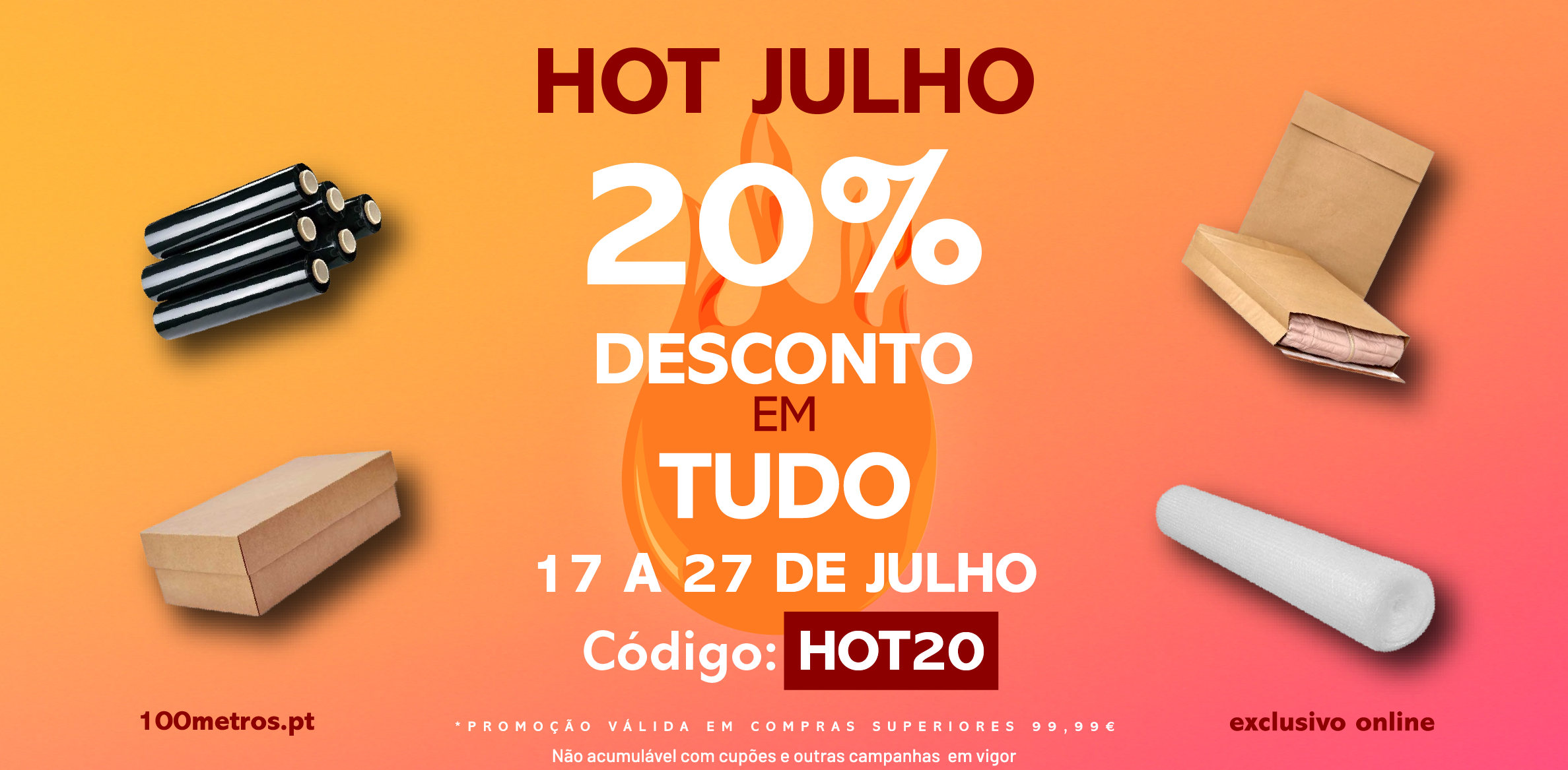 Campanha HOT JUNHO- 20% DESCONTO EM TUDO