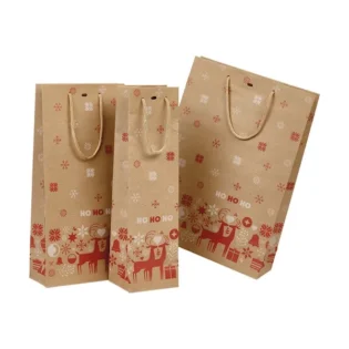 Conjunto de sacos de natal