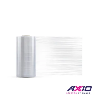 Rolo de filme estirável AXIO desenrolado
