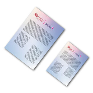 Flyers A4 e A5 a Cores