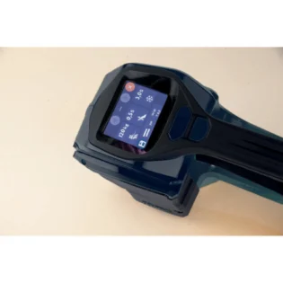 Visão do display da Máquina de cintar manual Master'in Performance