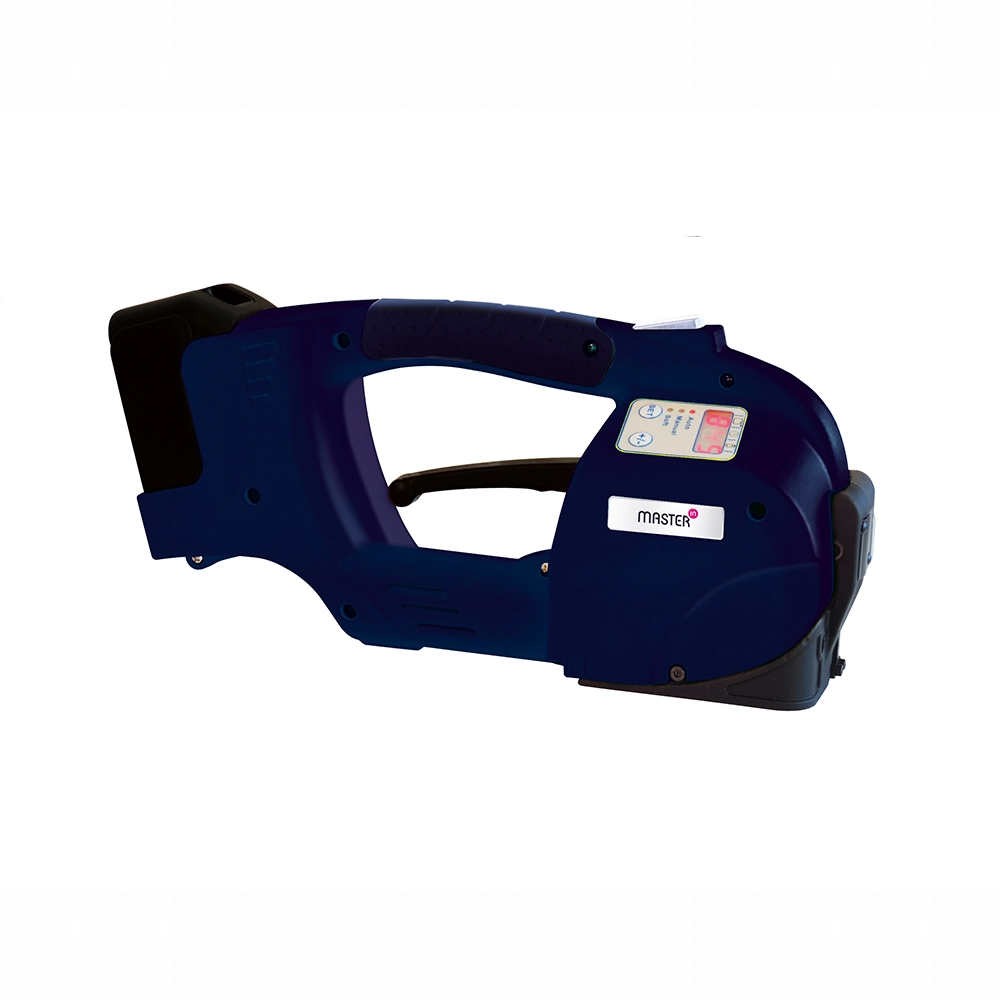 Visão lateral da Máquina de cintar manual Master'in Performance para cinta de 10-19 mm