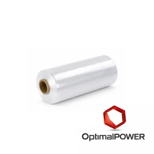 Filme Extensivel Automatico Optimal Power deitado em fundo branco