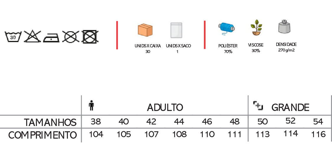 Informação das Calças de de Trabalho Style