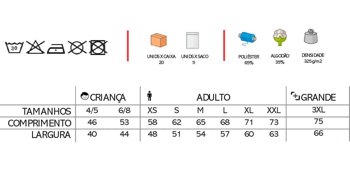 Informação da Sweatshirt Unissexo Zaya