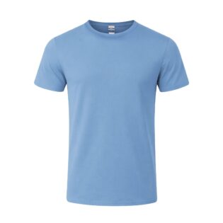 Camisola Azul Ciano para personalização frontal